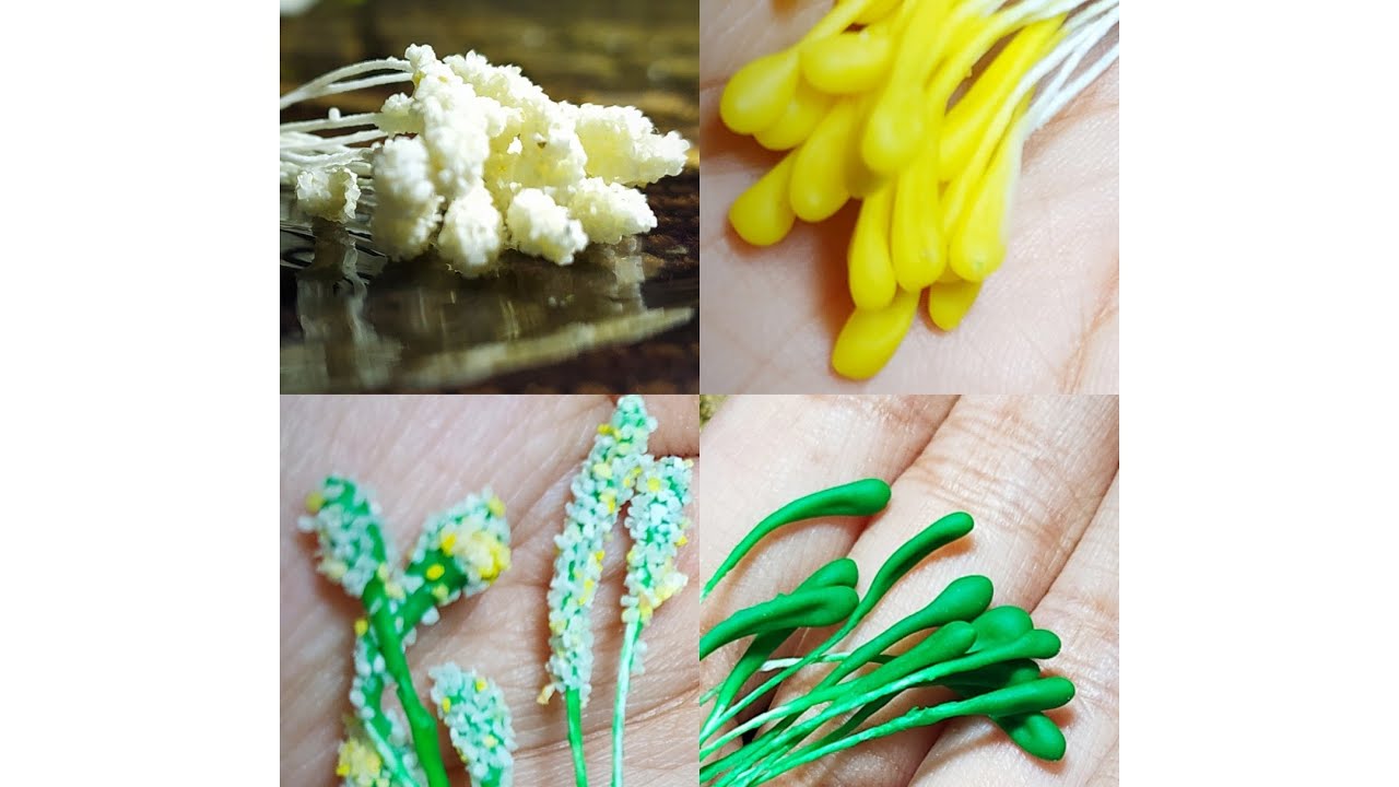 Diy stamens in simple way.