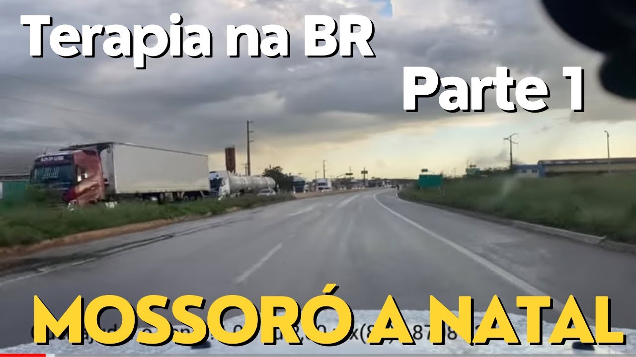Viagem Mossoró rn a Natal rn parte 1 BR-304 RN saindo da cidade de Mossoró rn