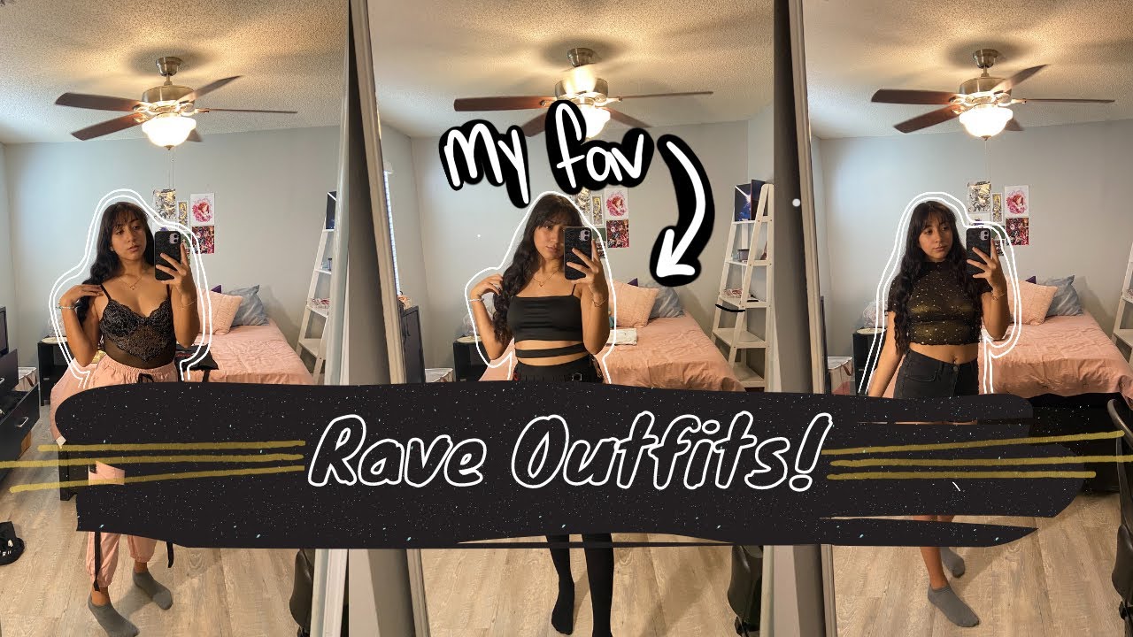 Shein Try-on Haul! | EDC Orlando, Rave, Festival Outfits