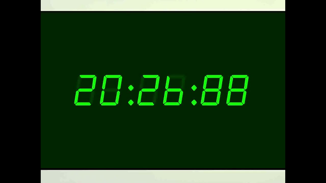 Countdown timer 30 minutes