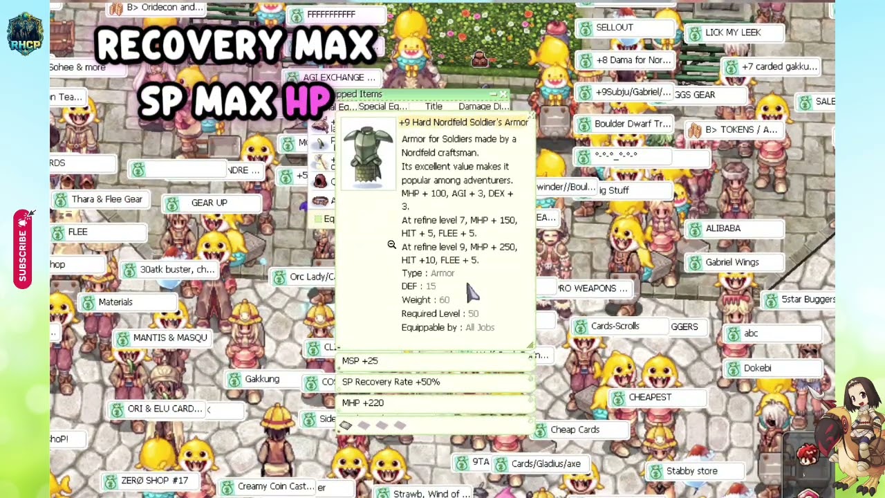 Pre WoE trophy room - Ragnarok Zero Global