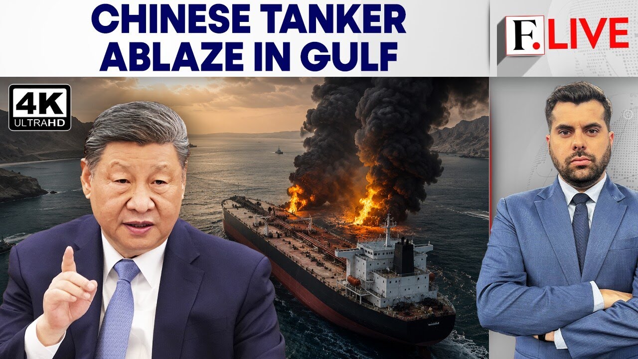 Chinese Oil Tanker Hit Near Hormuz Despite US-Iran Diplomacy | Firstpost Live | N18G