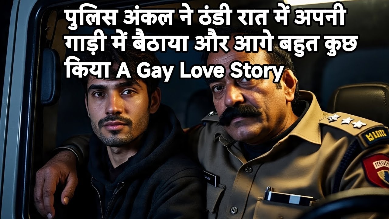 “Police Uncle 🌙 Jawan Ladke ki Thandi Raat ka Raaz | Bold Gay Story 🔥”