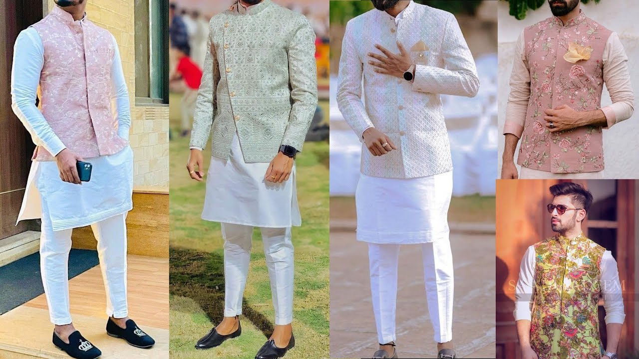 Kurta Pajama With Jacket | Kurta Pajama | Latest Men's Kurta Pajama With Jachet Design