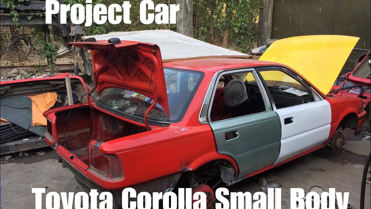 Restoration Toyota Corolla small body 1989 Model Project Car AE92 | L.a Santos