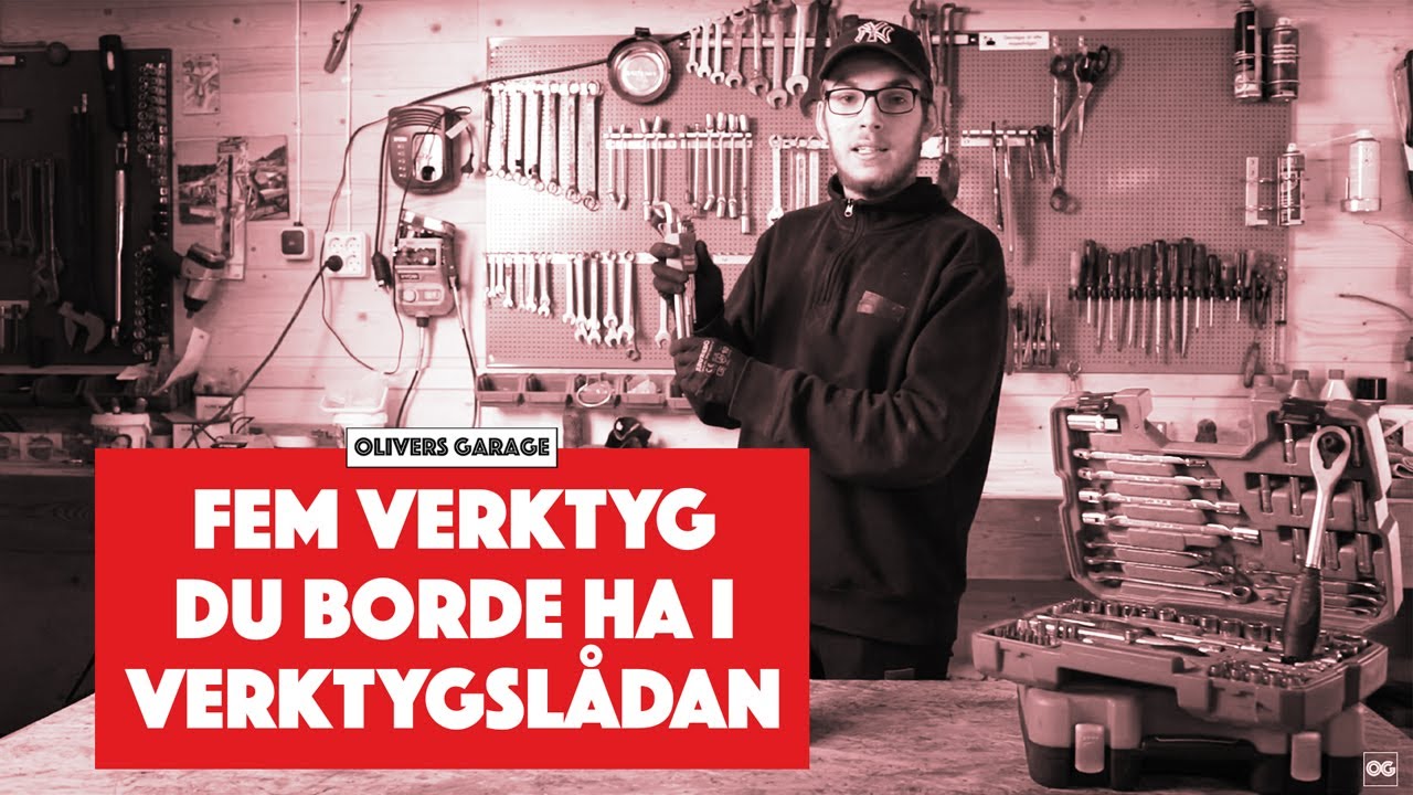 Fem verktyg du borda ha i verktygslådan