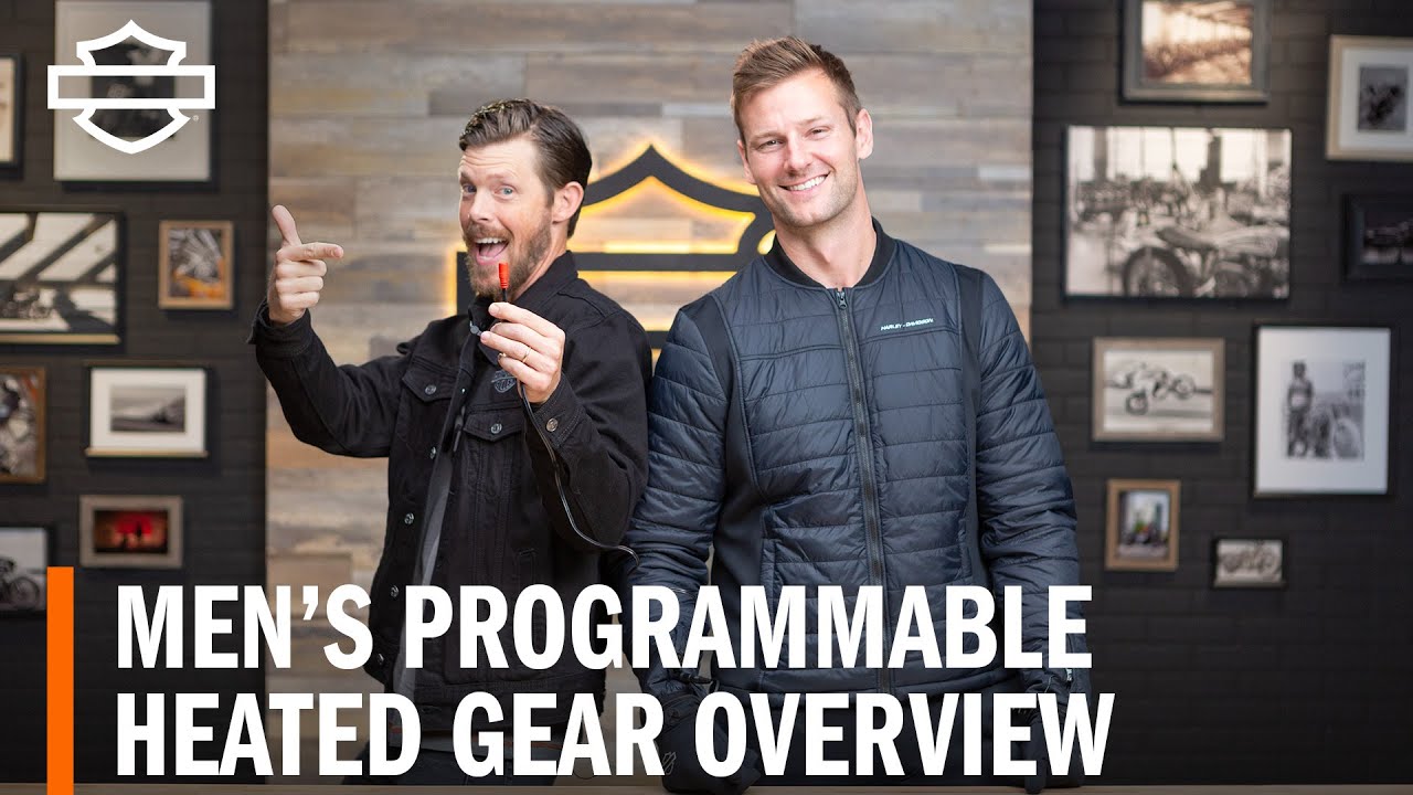 Harley-Davidson Men's 12V Programmable Heated Motorcycle Gear Overview