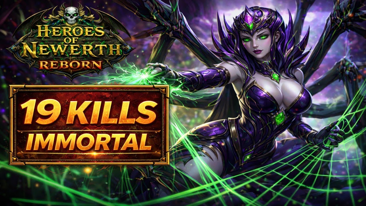 HoN [REBORN] - IMMORTAL Spider - Arachna !