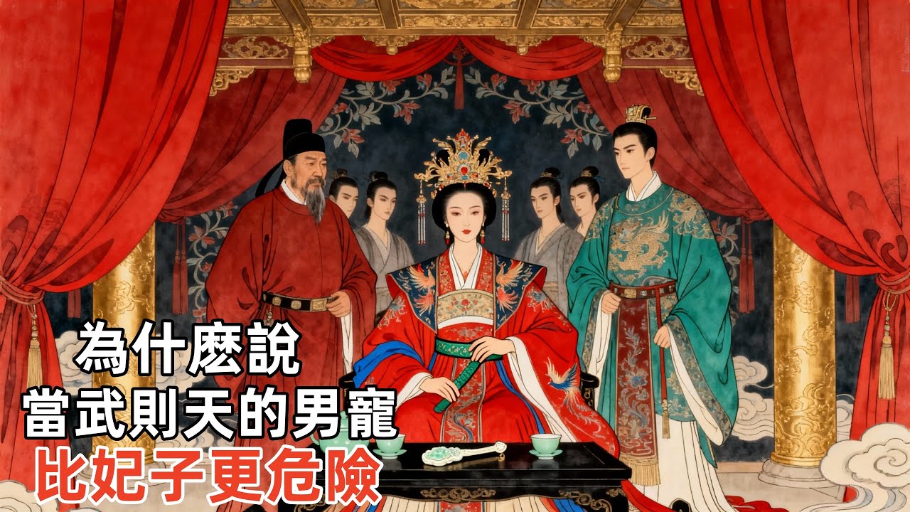 為什麽說當武則天的男寵，比妃子更危險？