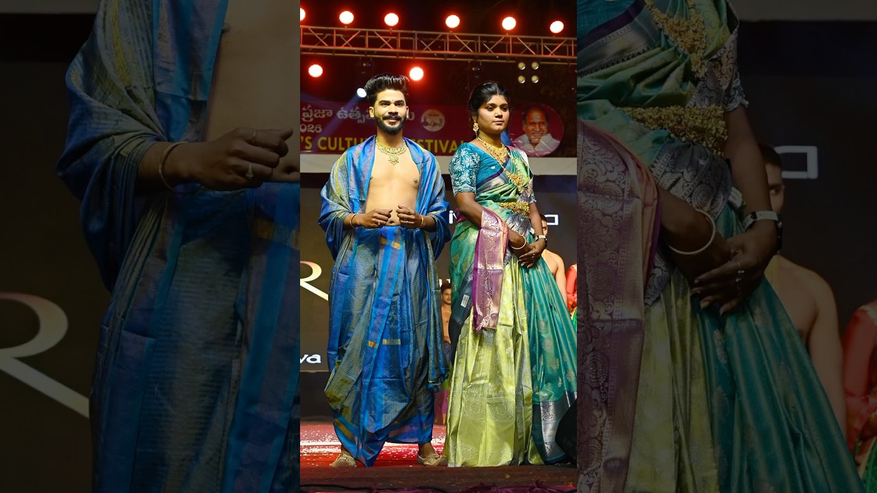 Kolkatta girls Traditional fashion show | ramp walk 2026 | Yanam people&rsquo;s festival 2026
