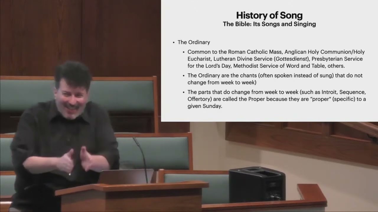 Hymnology Course, Part 11: Canticles and the Ordinary