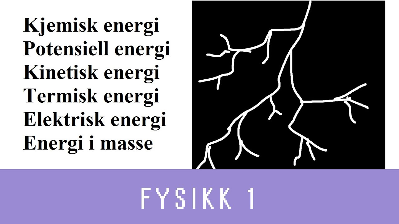 Fysikk med Eivind (ep 13) - Energi og Arbeid (Fysikk 1)