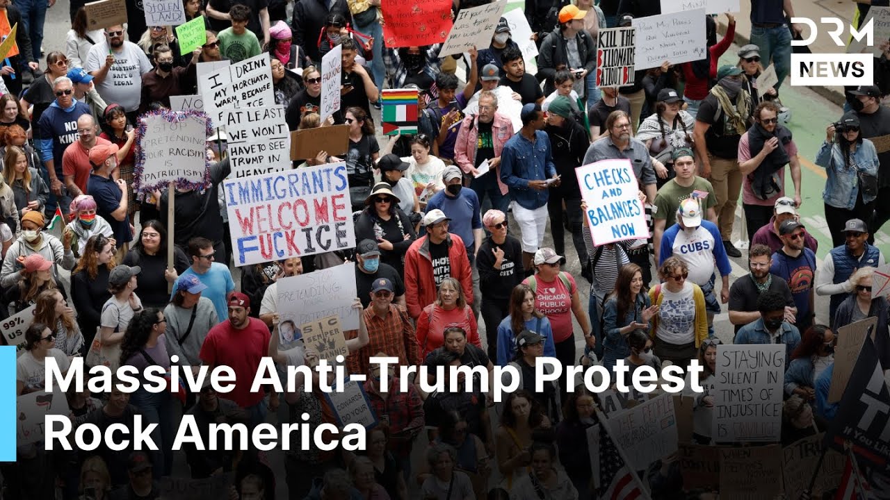 Смотрите: Массовые протесты против Трампа, организованные профсоюзами в День труда, сотрясают Чик...