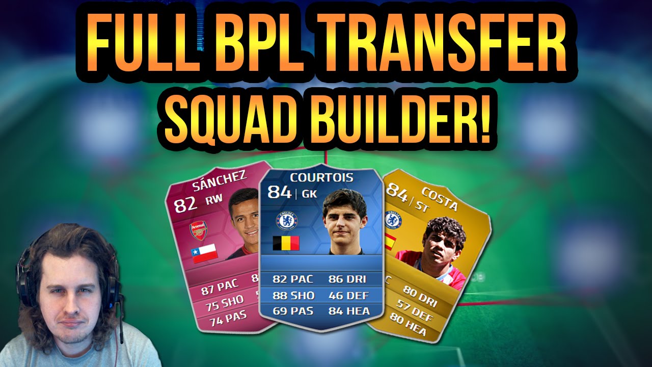 FULL BPL TRANSFER PLAYERS SQUAD BUILDER | FIFA 14 ULTIMATE TEAM