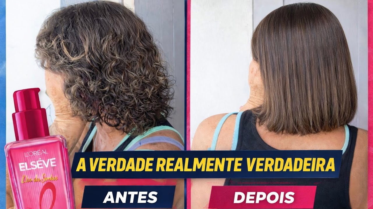 A VERDADE SOBRE LISO DOS SONHOS | Teste SINCERÃO em cabelo cacheado!