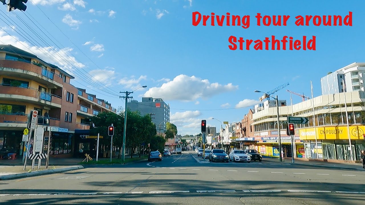 Driving tour around Strathfield, Sydney Australia | September 2022