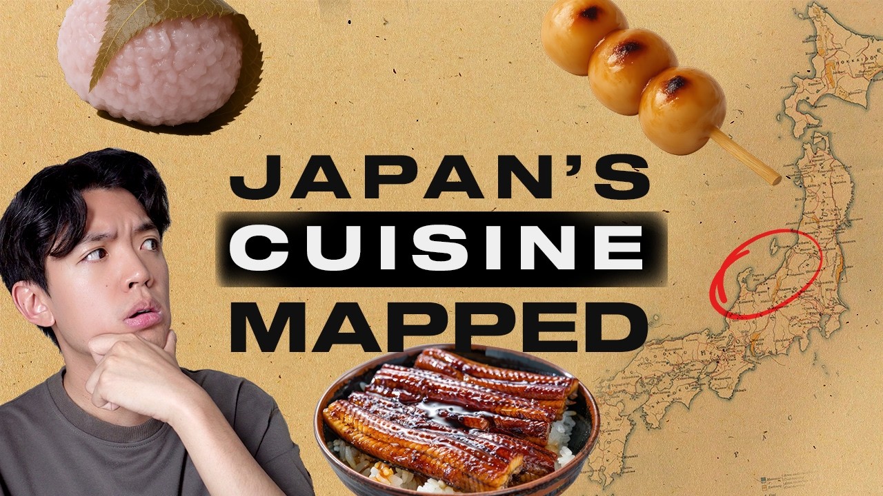 Japanese Food, Mapped
