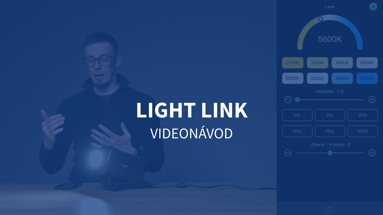 Aplikace Light Link | VIDEONÁVOD