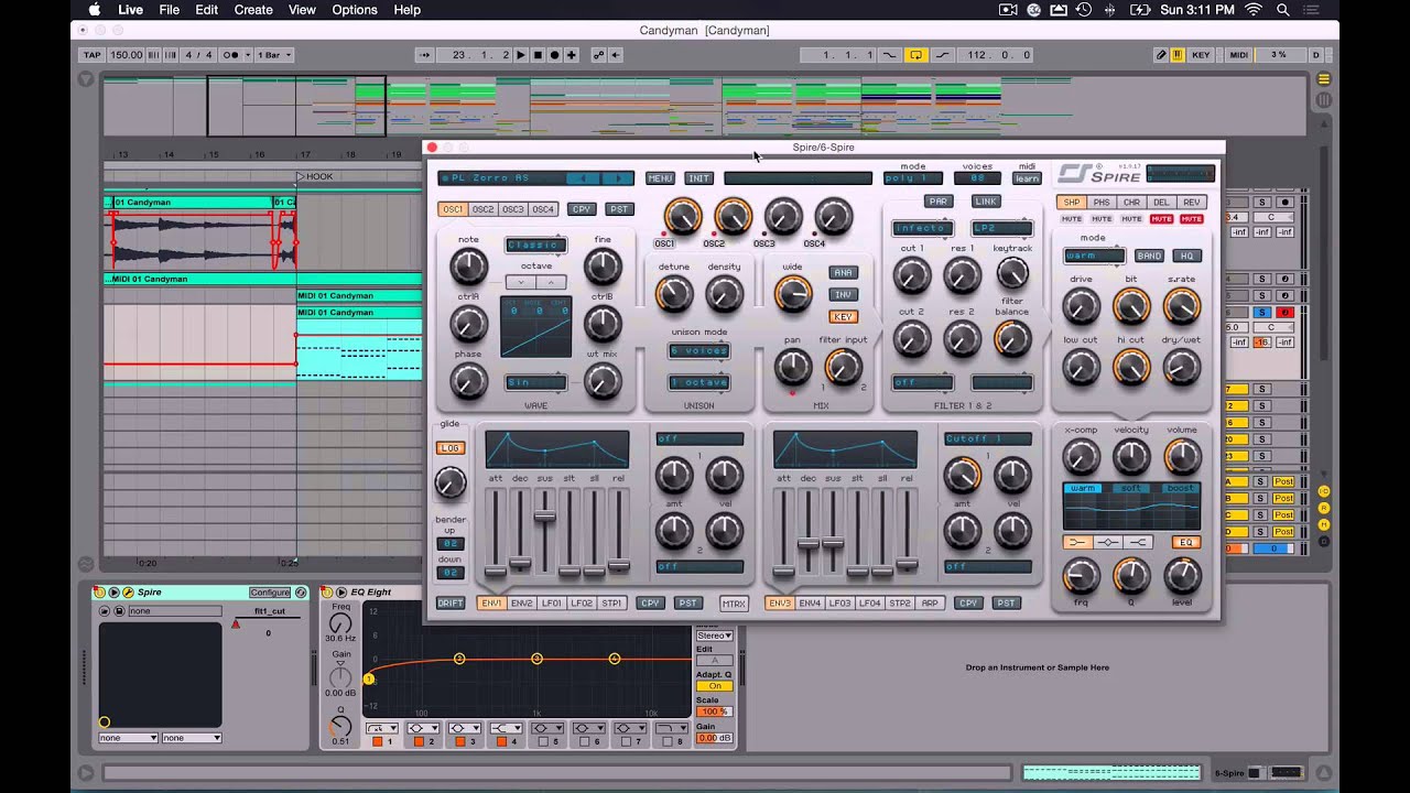Zedd, Aloe Blacc - Candyman (Ableton Live Instrumental Remake)