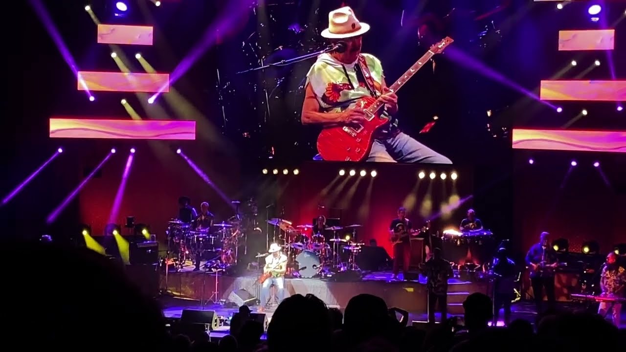 SANTANA CONCERT COMPLETE - Mountain View, California (Shoreline Amphitheater 8/27/24)