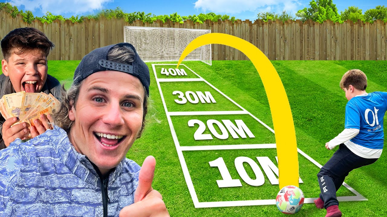 EL QUE METE MÁS GOLES GANA $50.000 con los vecinos! Potencia y puntería
