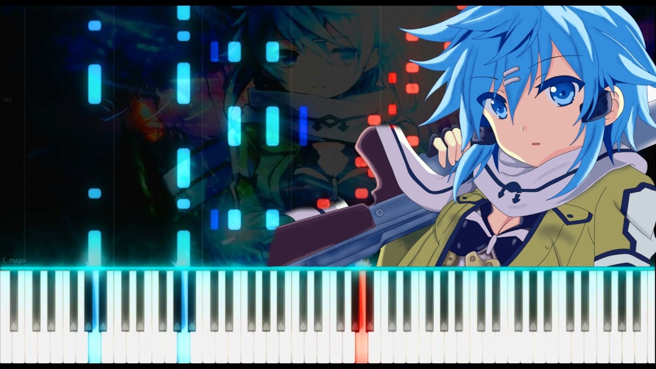 Sword Art Online II ED 1 - Startear [FULL]  by Luna Haruna  PIano arrangement