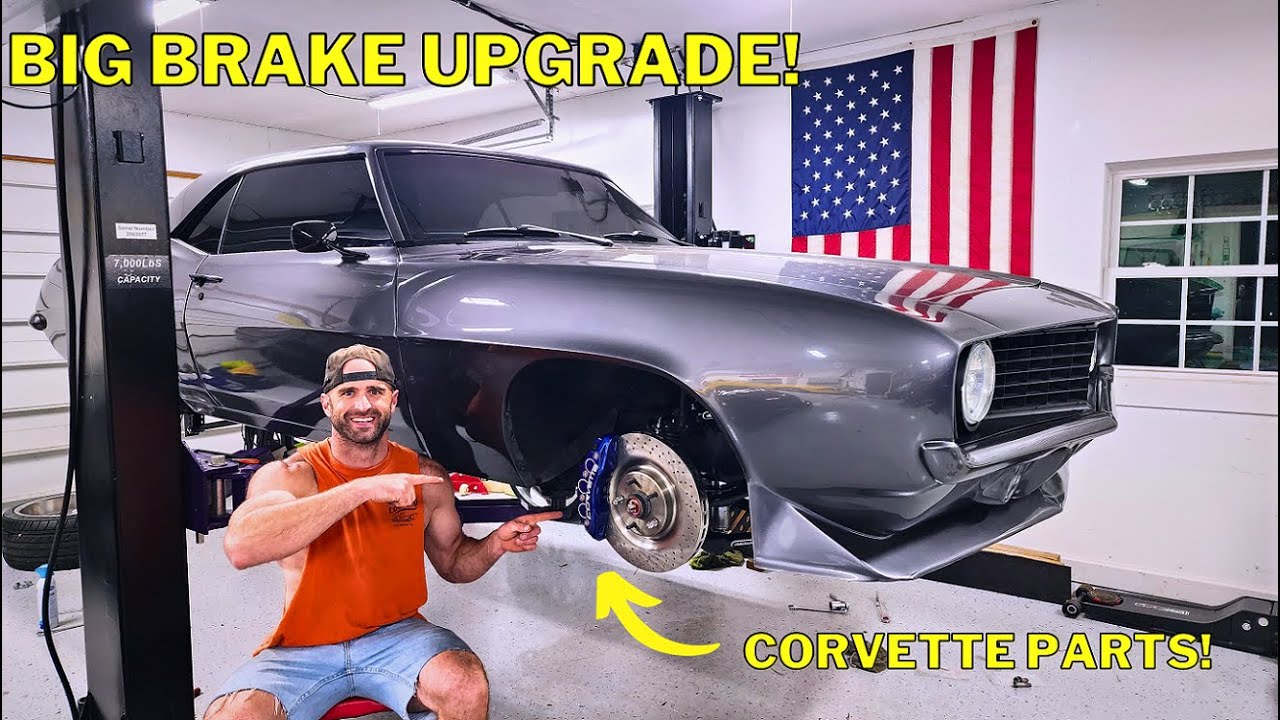 My Pro Touring 69 Camaro Gets Corvette C6 Z06 BIG Brake Upgrade!