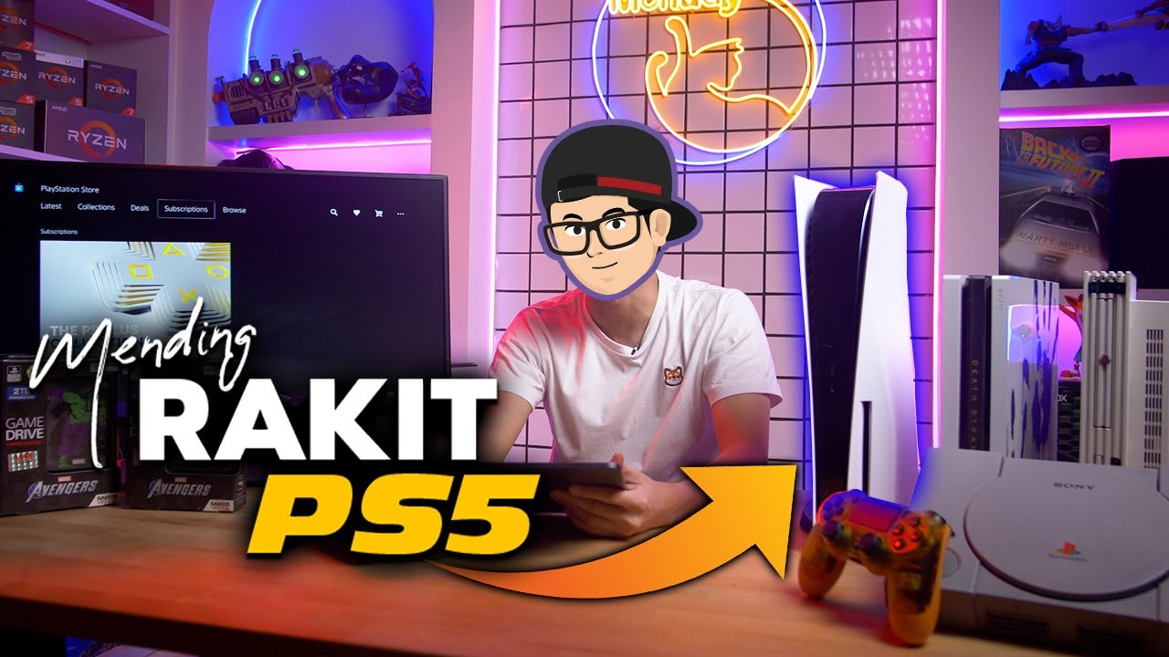 MENDING RAKIT PS5 ALIAS REVIEW PLAYSTATION 5 & QnA FITUR LENGKAP PS5! | Lazy Review