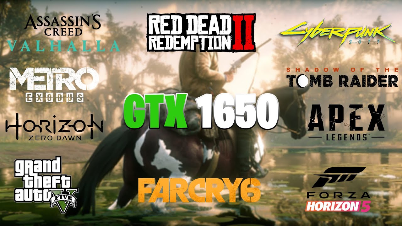 GTX 1650 I5 10400F TEST IN 10 GAMES | 2021