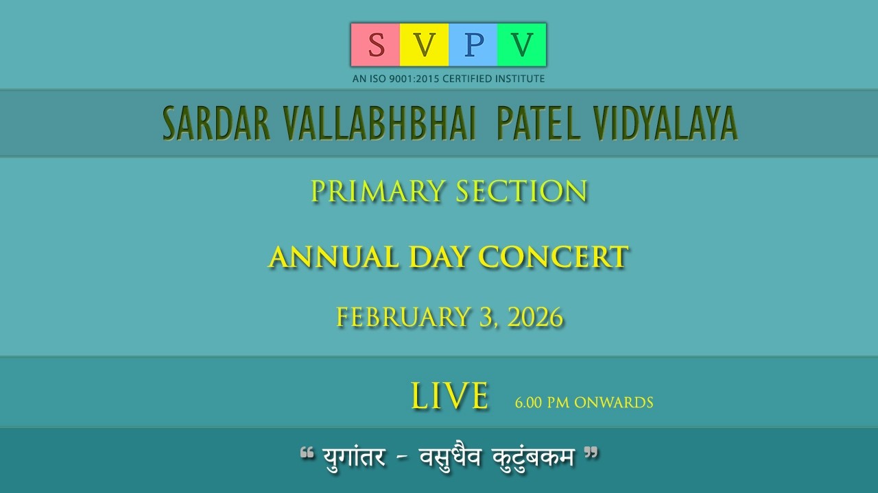 PRIMARY ANNUAL CONCERT 2025-2026  DAY -2 (03/02/2026)