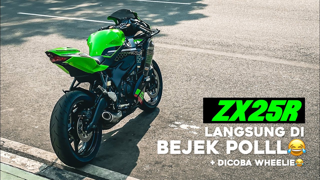 RIDING PERDANA NAIK ZX25R!