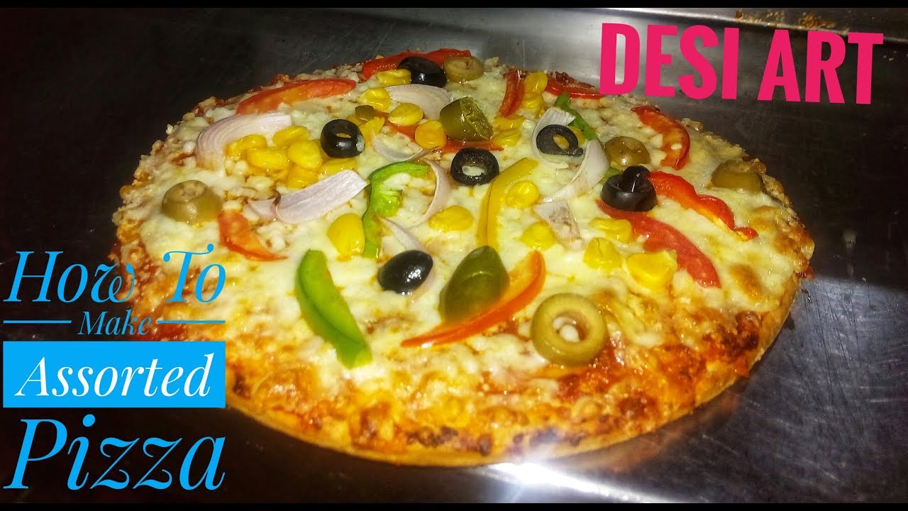 How To Make Assorted Pizza 🍕🍕🍕🍕