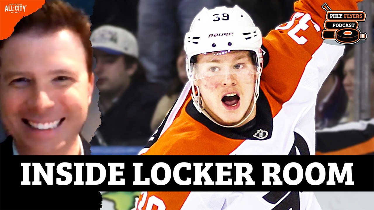 Matvei Michkov SCORES Game-Winning Goal In OT: Inside Tocchet Locker Room After 3-1 Flyers Win