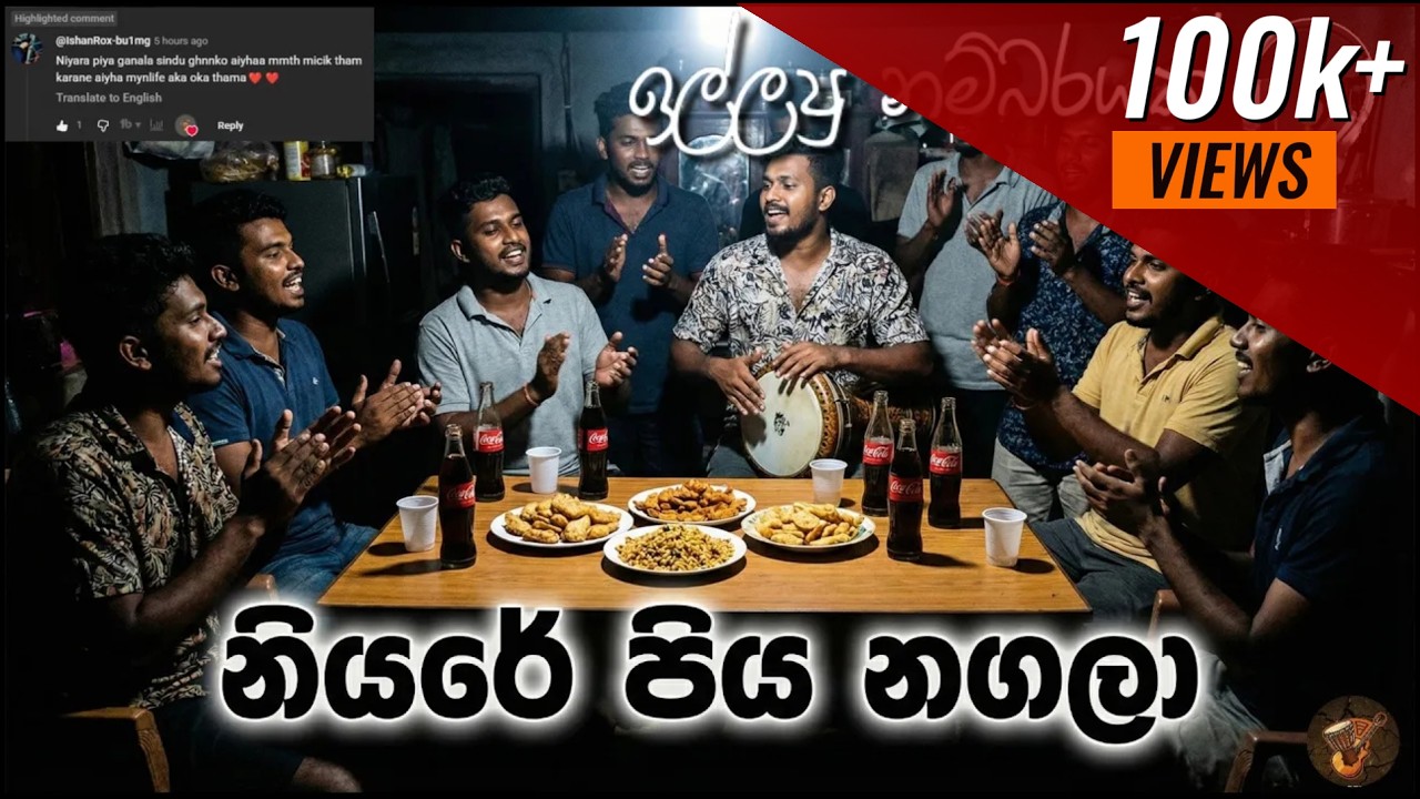 Niyare piya nagala | නියරේ පිය නගලා | Numbare නම්බරේ | Bongo cover