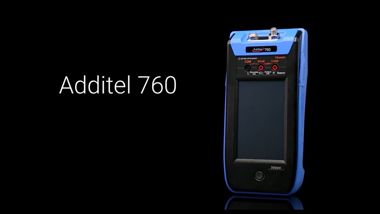 Introducing the Additel ADT760 Portable Pressure Calibrator