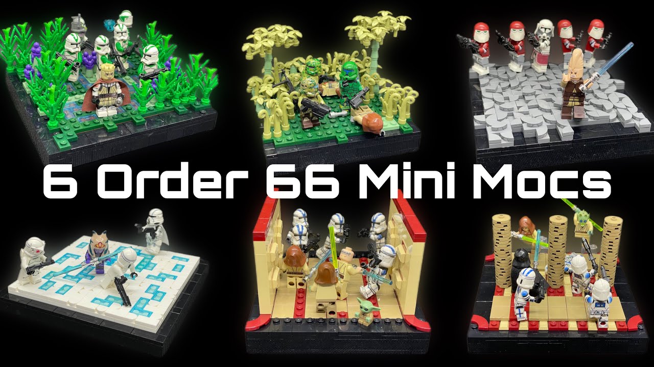 6 Order 66 Mini Mocs! - TCW MOC Series #12