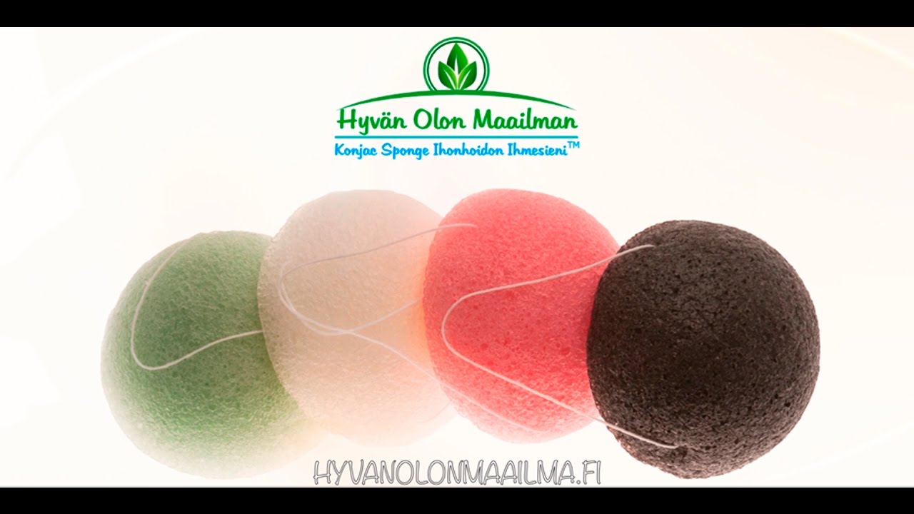 Hyvan Olon Maailman Konjac Sponge
