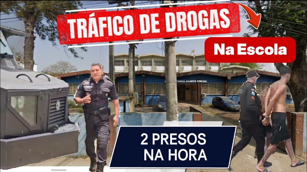DRONE ACABA COM VENDA DE DROGAS! Em Tempo REAL #operaçãopolicial #ESCOLA #segurançapública #drone