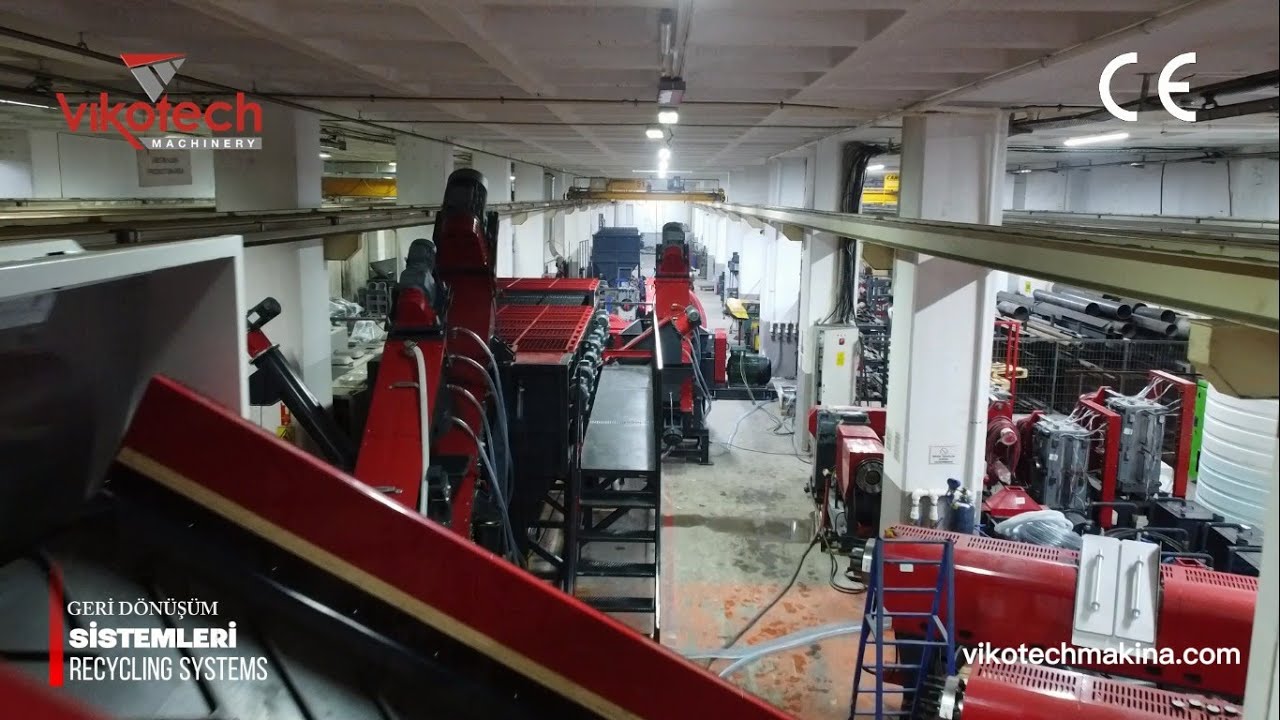 VIKOTECH Machinery Plastic Washing Line