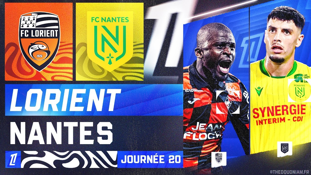 🔴 LORIENT - NANTES | 🟡🟢 LES CANARIS MATCH DE LA PEUR FACE AUX MERLUS ⚫🟠 | LIGUE 1 - LIVE/DIRECT