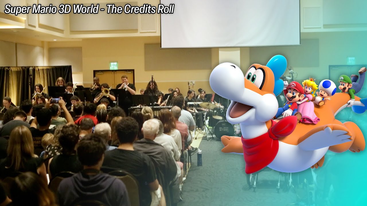 The Credits Roll (from Super Mario 3D World) - Spring 2025 Concert