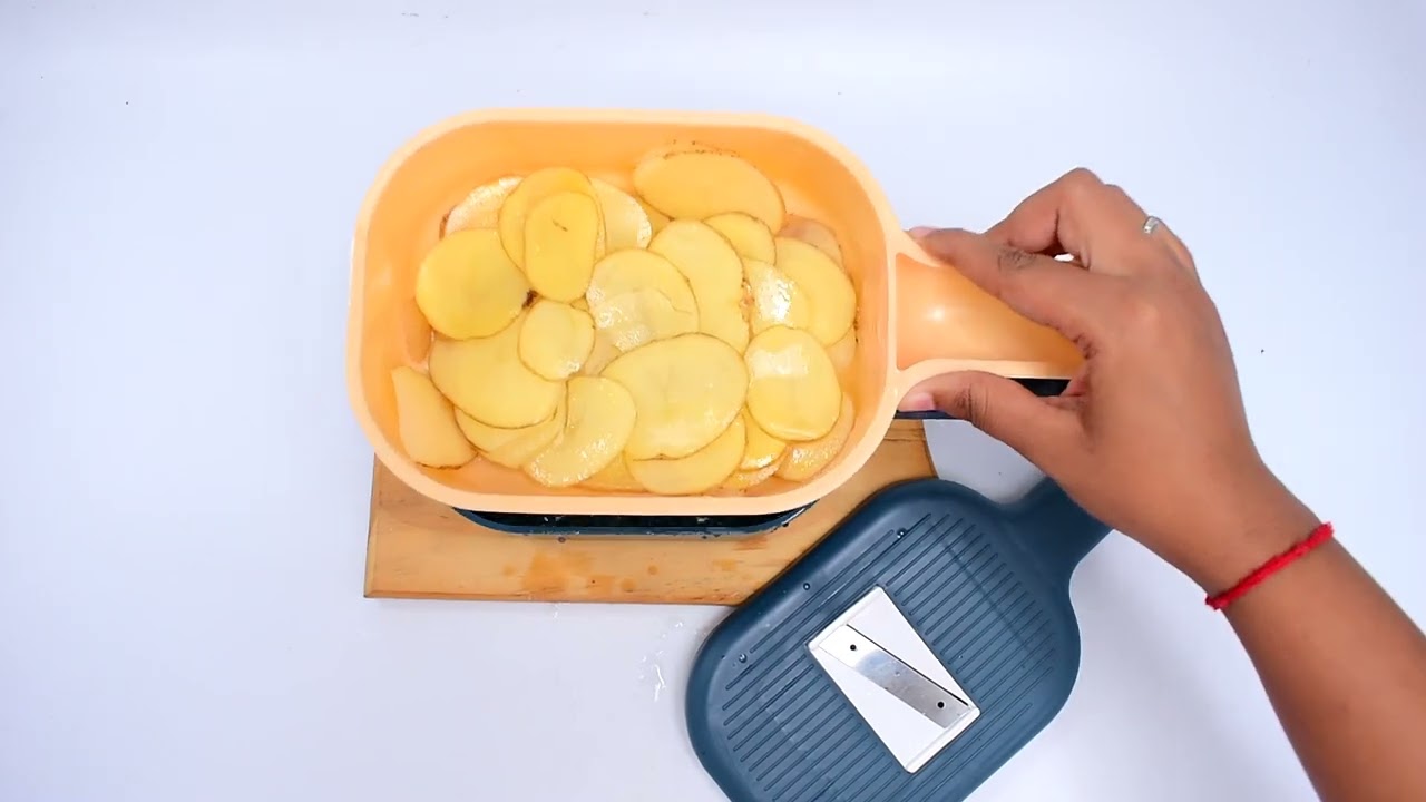 Salad & Chips Slicer With 6 Blade