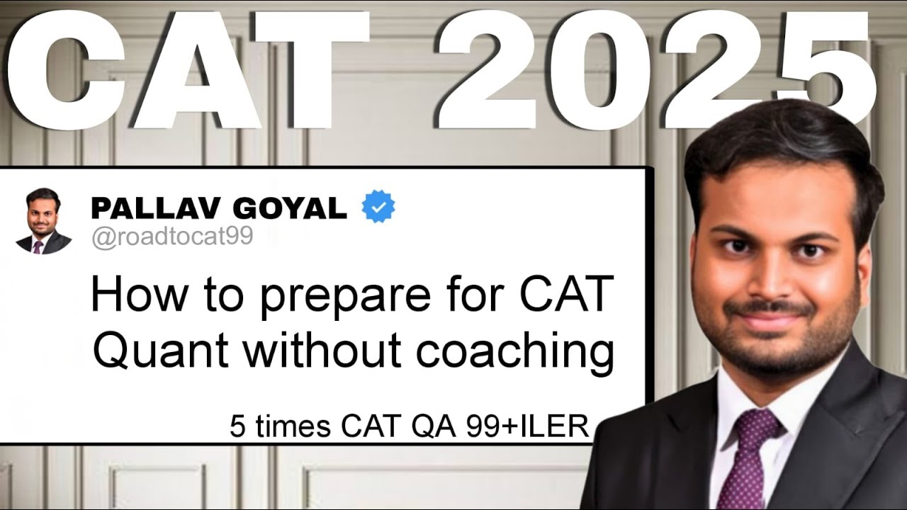 How to Prepare for CAT Quant Without Coaching | 99%iler Strategy +&nbsp;Free&nbsp;Resources!