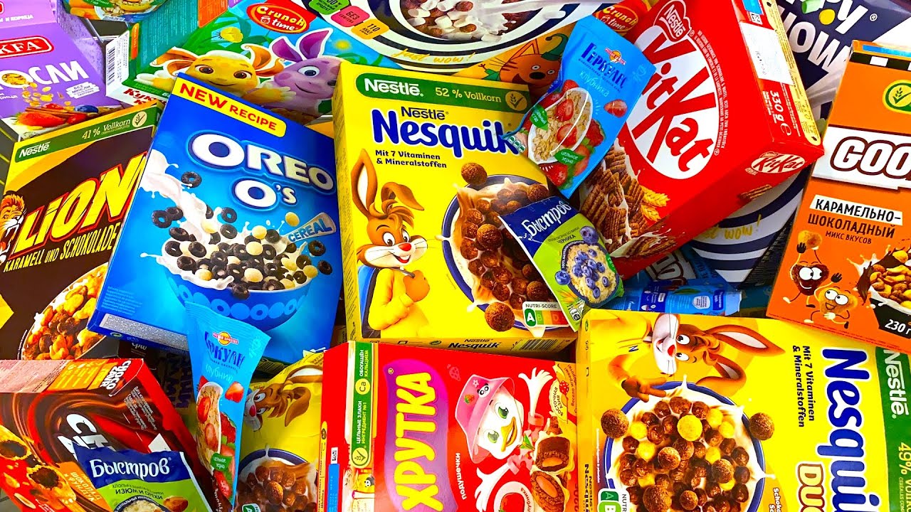 Конфеты и Сладости 🍭 Мега Шоппинг! Nesquik, Kit Kat, Oreo, Lion.Shopping a lot of candy