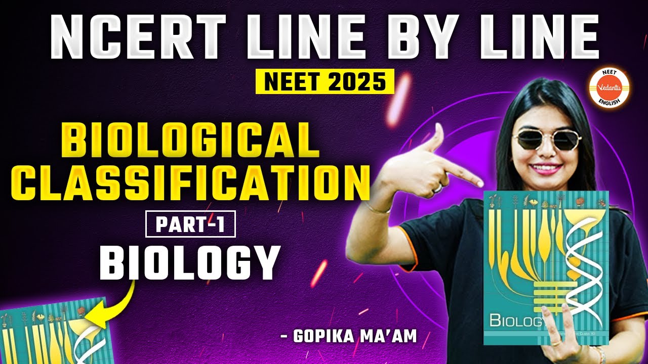 Biological classification Part 1| Protista & Fungi | NCERT | NEET 2025 & 2026 Biology | Gopika Ma'am