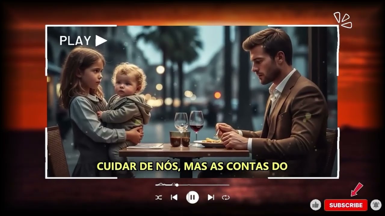 💔O MILIONÁRIO ACHOU QUE JANTARIA SOZINHO — ATÉ QUE UMA MENINA POBRE DISSE “MEU IRMÃO ESTÁ COM FOM