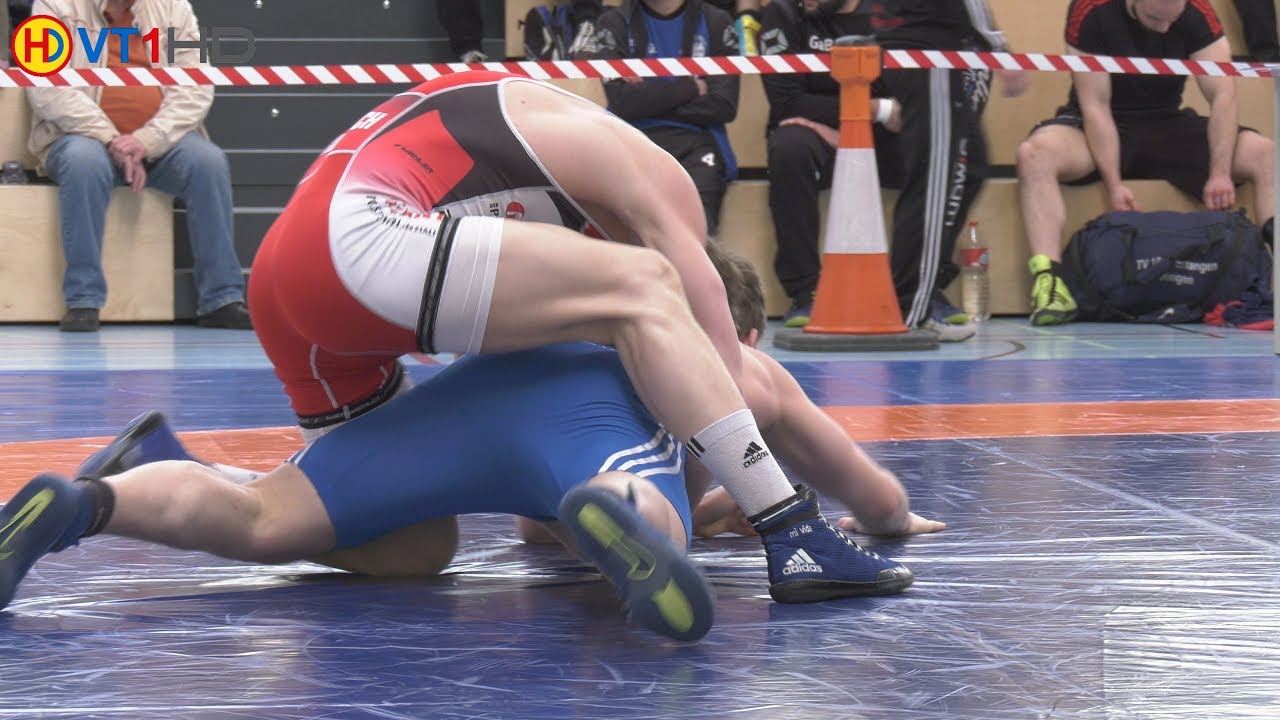 Ringen Bayerische Meisterschaft 2017 Junioren / Männer (Gr./Rö.) - 75kg Pool B, R1