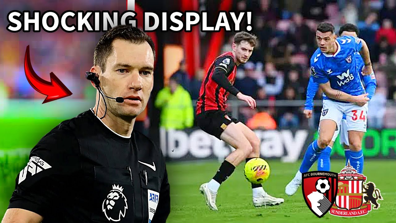 JARRED GILLET IS THE PREMIER LEAGUES WORST REFEREE 