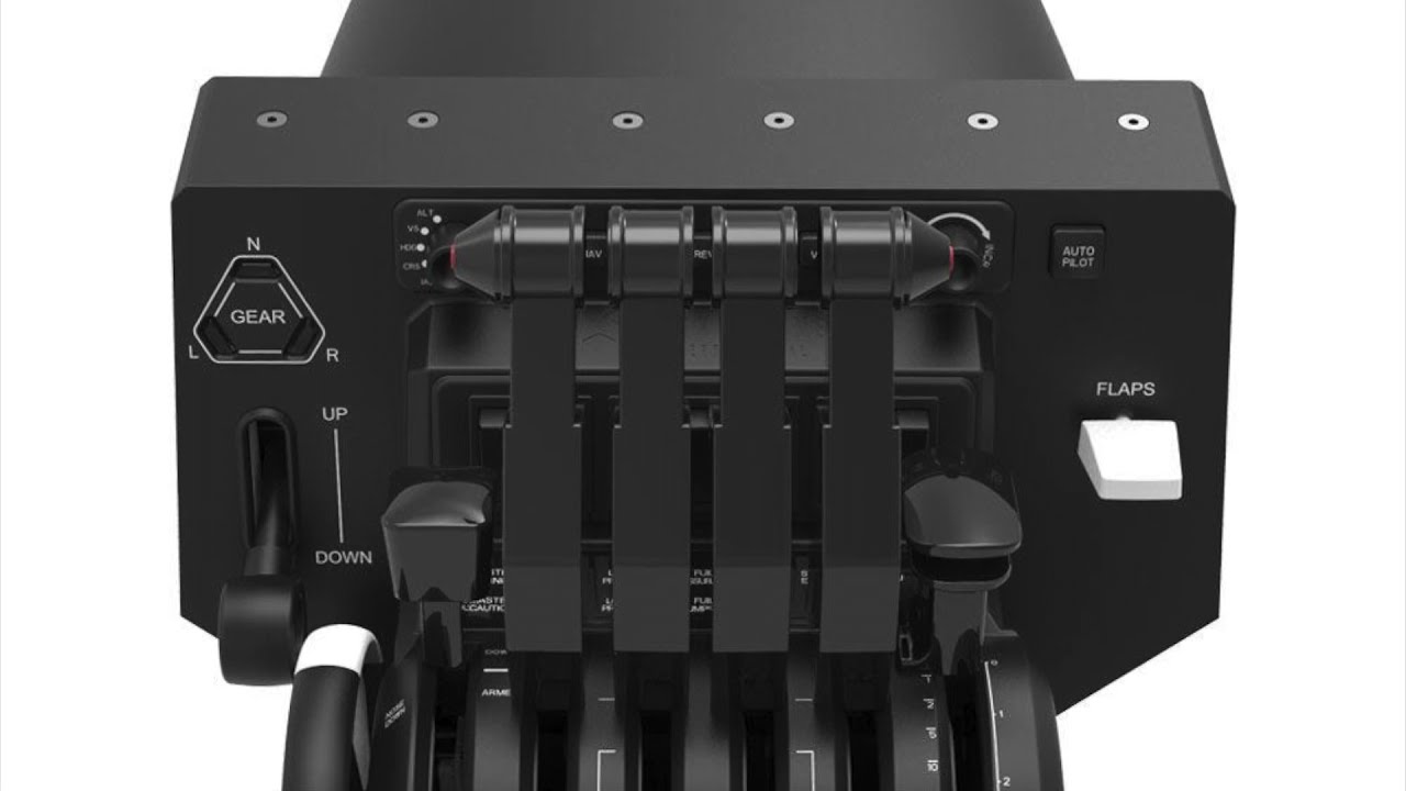 Honeycomb Bravo Airbus Throttles - Four Engine Configuration