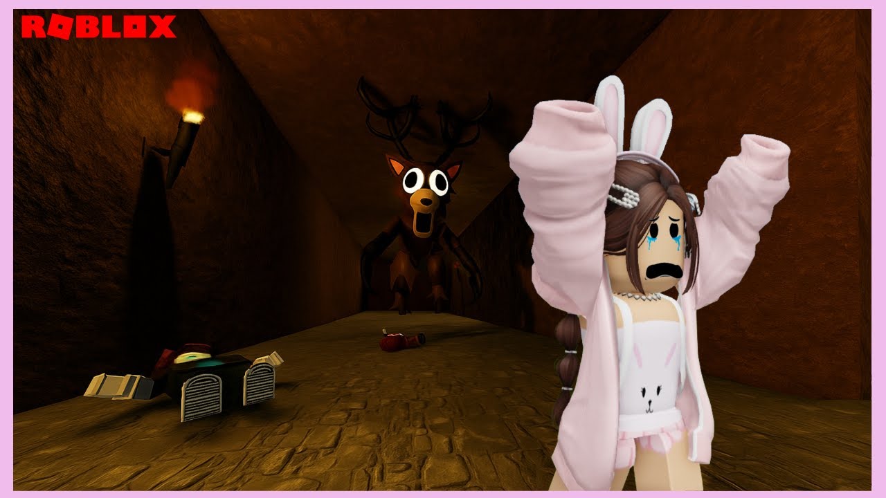 AKU KABUR DARI MONSTER MENYERAMKAN SELAMA 99 MALAM DI HUTAN | ROBLOX